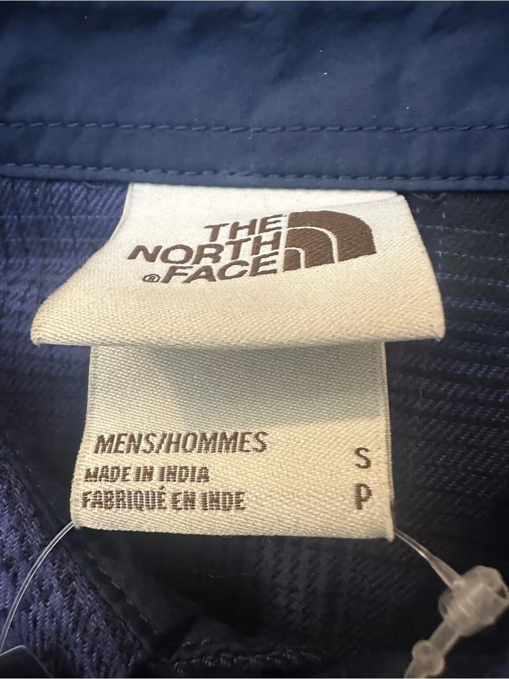 The North Face Organic Flannel Shirt Men’s Size S Purple